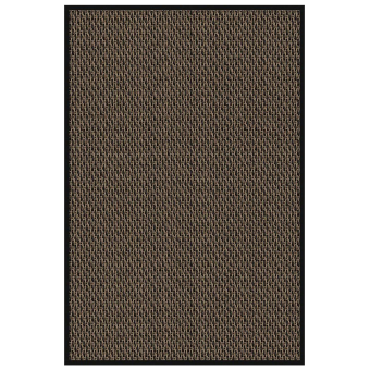 Tapis Sisal Nature Black in-outdoor