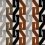 Terciopelo Monogramme Casamance Roux / noir de lune 32560156