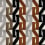 Velluto Monogramme Casamance Roux / noir de lune 32560156