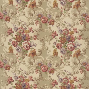 Floral Rococo Fabric