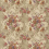 Floral Rococo Fabric Mulberry Red/Plum FD2011-V54
