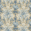 Floral Rococo Fabric Mulberry Blue FD2011-H101