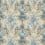 Tessuto Floral Rococo Mulberry Blue FD2011-H101