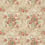 Floral Rococo Fabric Mulberry Red/Green FD2011-V117