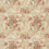 Floral Rococo Fabric Mulberry Red/Green FD2011-V117