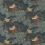 Tessuto Flying Ducks Mulberry Red/Blue FD205-V110