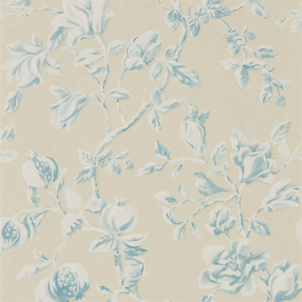 Magnolia & Pomegranate Wallpaper