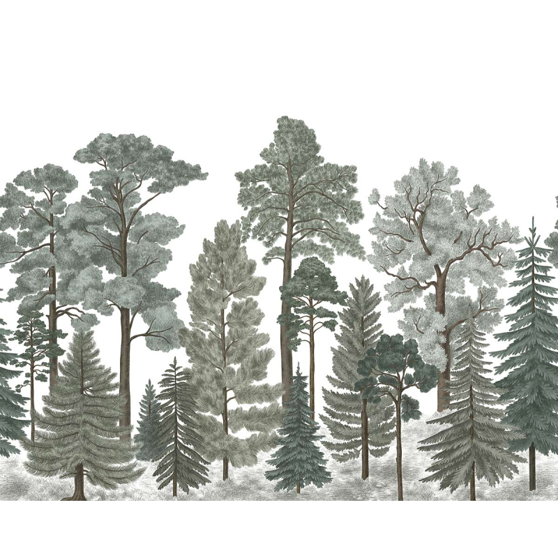 Scandinavian Bellewood Panel Rebel Walls