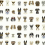 Papel pintado adhésif Dog Days Rifle Paper Co. White Multi PSW1461RL