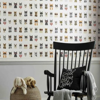 Cool Cats adhesive wallpaper