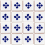 Mosaico Quadra Decor 1 Francesco De Maio Palmetto Blu Quadra_decor1