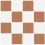 Mosaik Quadra Bicolor Francesco De Maio Cotto Naturale/Bianco Vietri Quadra_bicolor_cotto natural_bv