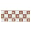 Nastro Decor Mosaic Francesco De Maio Cotto Naturale/Papavero TM Nastro_decor