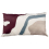 Coussin Ulysse L Babel Brune Beige et Parme O5UL2