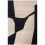 Tappeti Limaa Serge Lesage Noir et Blanc SLSALIMNBL170240