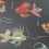 Aquarium Wallpaper Nina Campbell Noir NCW3833-01