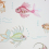 Papier peint Aquarium Nina Campbell Pastel rose NCW3833-03