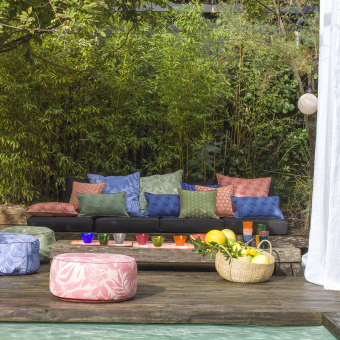 Nature Urbaine Outdoor Cylinder Pouffe