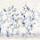 Papier peint panoramique Meihua Coordonné Blue Spirulina 7900050