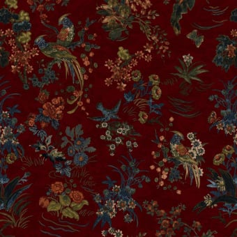 Campbell Floral Velvet