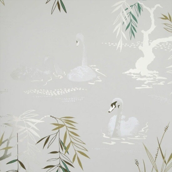 Papel pintado Swan Lake