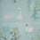 Papel pintado Swan Lake Nina Campbell Bleu ciel NCW4020-06