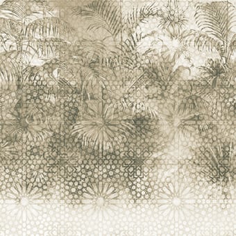 Palmas linen Panel