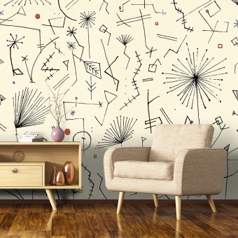 Papier peint panoramique Lin Astra