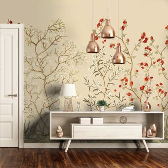 Papier peint panoramique Lin Floresta