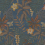 Papel pintado Jardin Tropical Jannelli & Volpi Bleu métallisé 6800