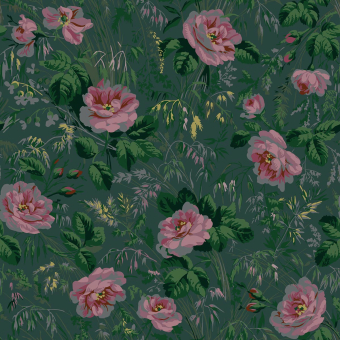 Roses de Monet Wallpaper
