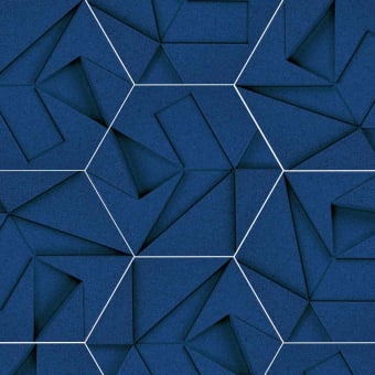 Hexagon Acoustical Wallcovering