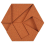 Revestimiento mural acoustique Hexagon Muratto Copper hexagon_copper