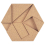 Rivestimenti murali acustici Hexagon Muratto Ivory hexagon_ivory