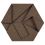 Rivestimenti murali acustici Hexagon Muratto Taupe hexagon_taupe