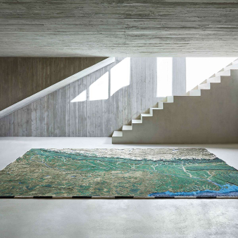 Plastic Rivers Ganges Rug