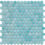 Mosaïque Loop 2 Agrob Buchtal Bleu Aqua Brillant 40028H