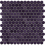 Loop 2 Mosaic Agrob Buchtal Violet Foncé 40030H