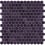 Mosaik Loop 2 Agrob Buchtal Violet Foncé 40030H