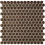 Mosaico Loop 2 Agrob Buchtal Bronze métallique 40034