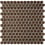 Mosaïque Loop 2 Agrob Buchtal Bronze Métallique 40034