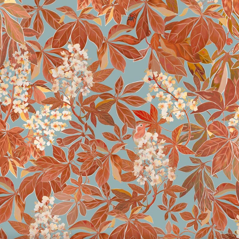 Les Marronniers Wallpaper Little Cabari