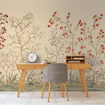 Floresta silk Panel