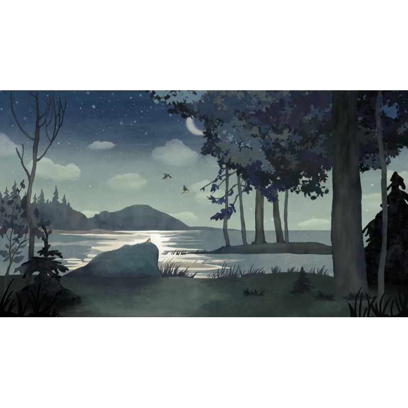 Au Clair de Lune Panel - Les Dominotiers