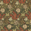 Compton Wallpaper Morris and Co Brown / Orange DMCW210420