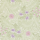 Papel pintado Larkspur Morris and Co Olive/Lilac DARW212555