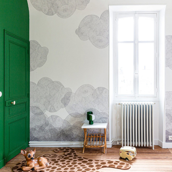 Cloudy Canvas Wallcovering
