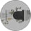 Paradiso Rond Rug Yo2 Grey PR3.01.2-FOLLY SOFT-350