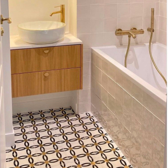 Golden Emma cement Tile