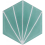 Piastrella di cemento Dandelion Marrakech Design Aqua|Milk Dandelion-aqua/milk